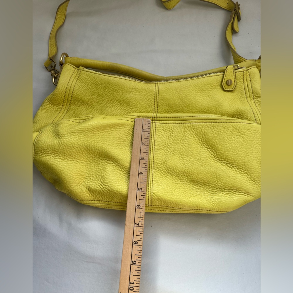 J.crew Yellow Leather Shoulder Bag - Picture 3 of 7